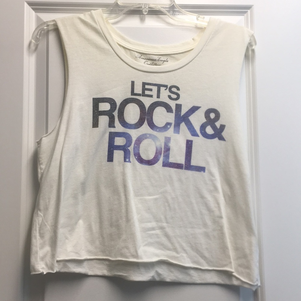 Muscle T-shirt Crop Top